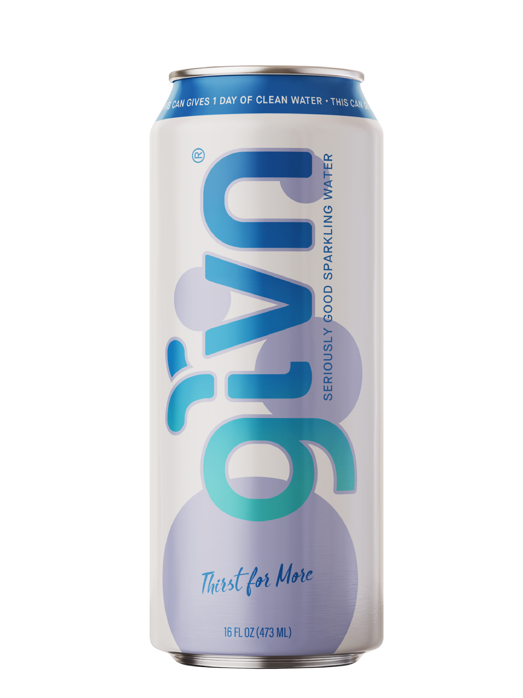givn Sparkling Spring Water - 16 oz (pack of 24)