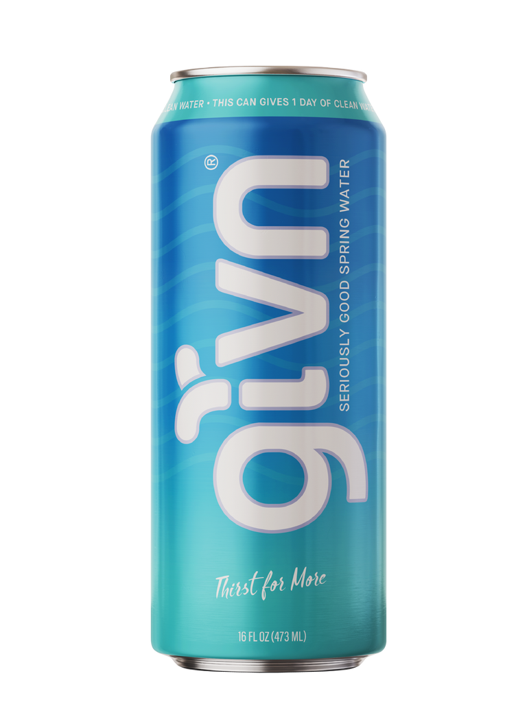 givn Spring Water - 16 oz (pack of 24)